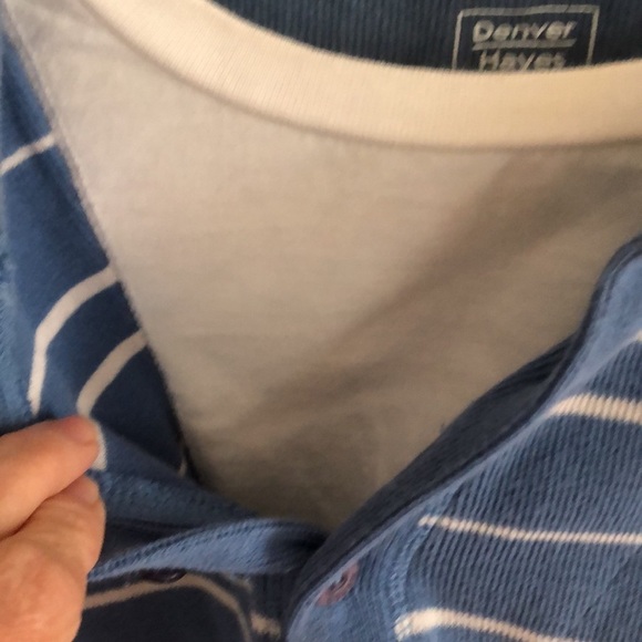 Denver Hayes Men’s Striped size L Tunic - Picture 2 of 7